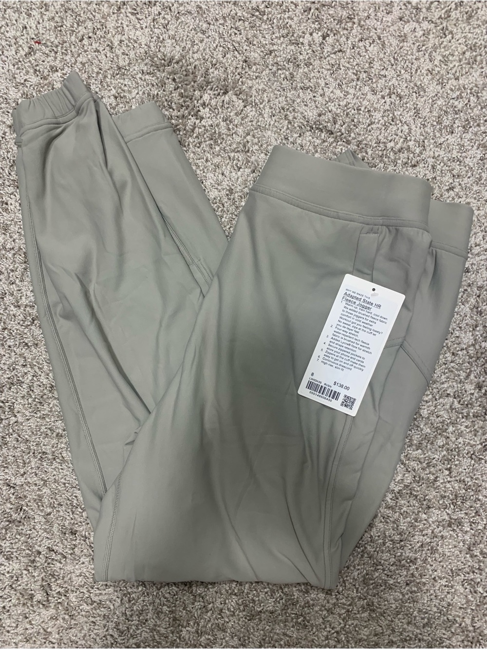 Adapted Slate HR Fleece Jogger